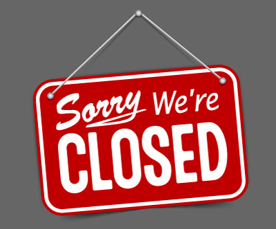 closed-sign Closed